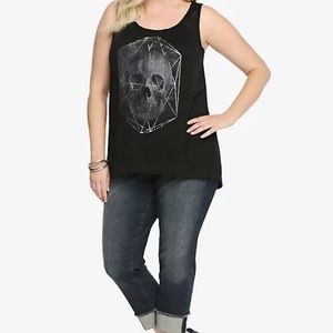 Torrid Skull Crisscross Back Tanktop